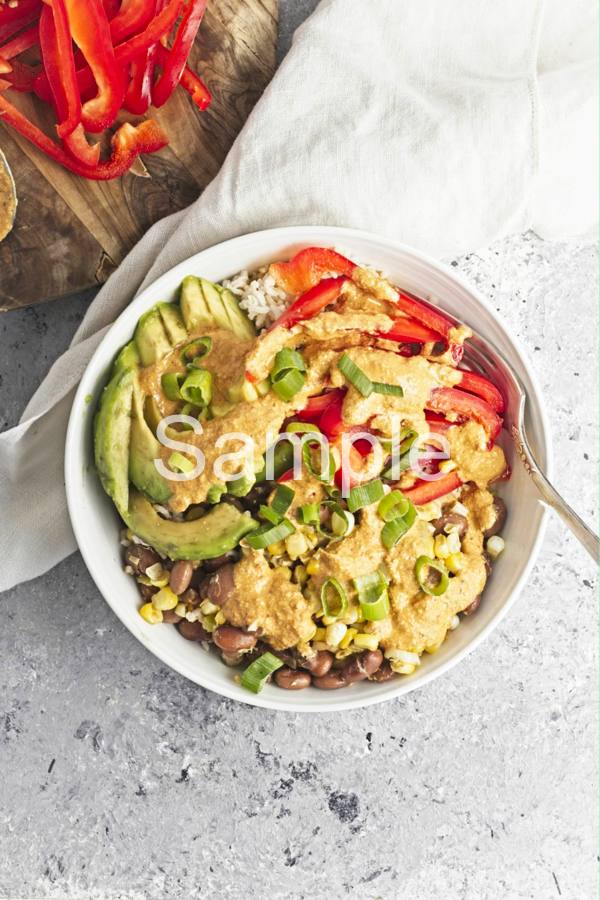 Corn and Pinto Brown Rice Bowl - Set 5