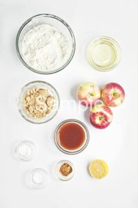 Caramel Apple Crumble Bars - Set 4