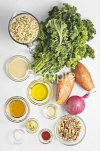 Kale Sweet Potato Salad - Set 3