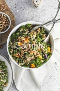 Kale Sweet Potato Salad - Set 2