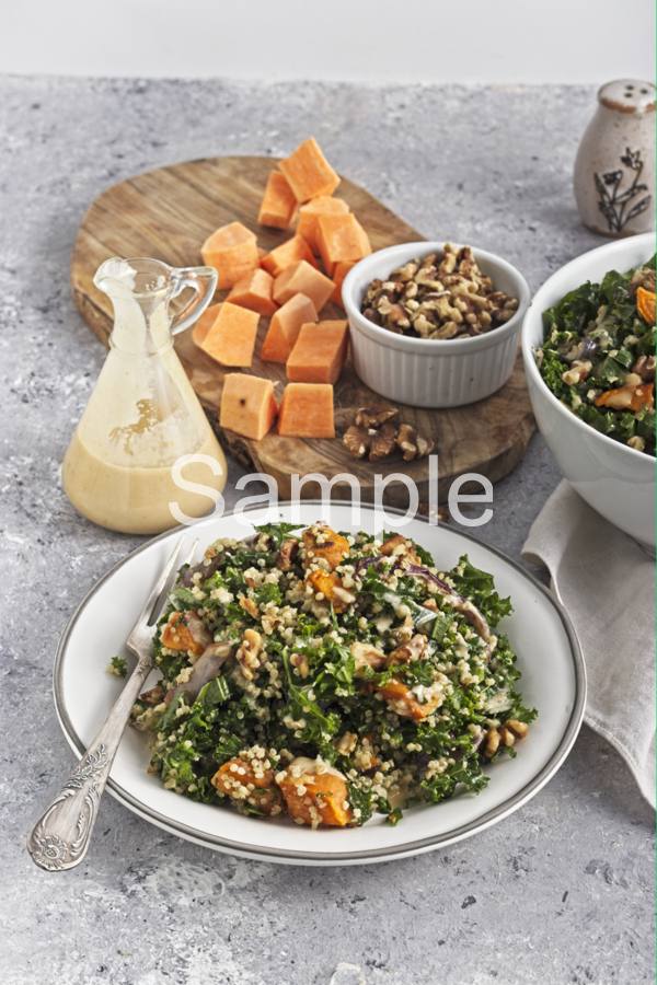Kale Sweet Potato Salad - Set 2