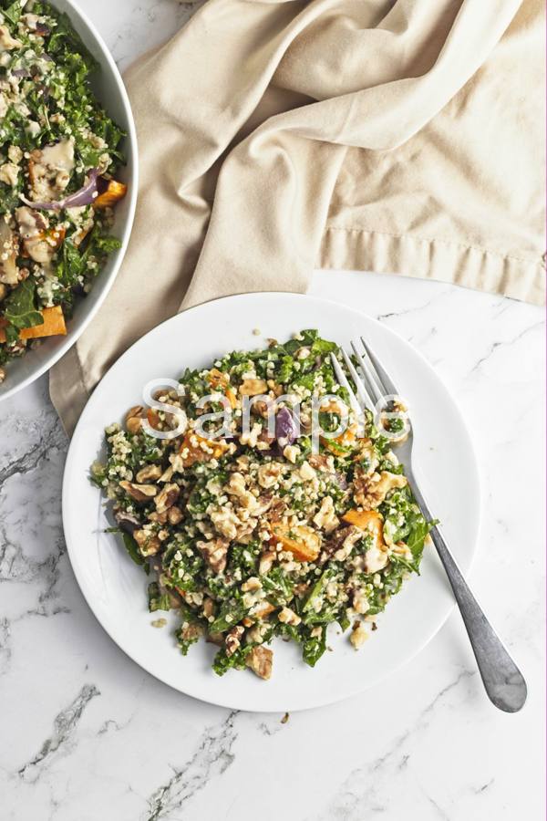 Kale Sweet Potato Salad - Set 3
