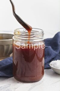 Salted Caramel Sauce - Set 2