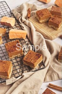 Sweet Potato Pie Bars - Set 3