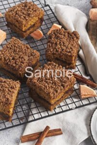 Sweet Potato Swirl Coffee Cake - Set 2