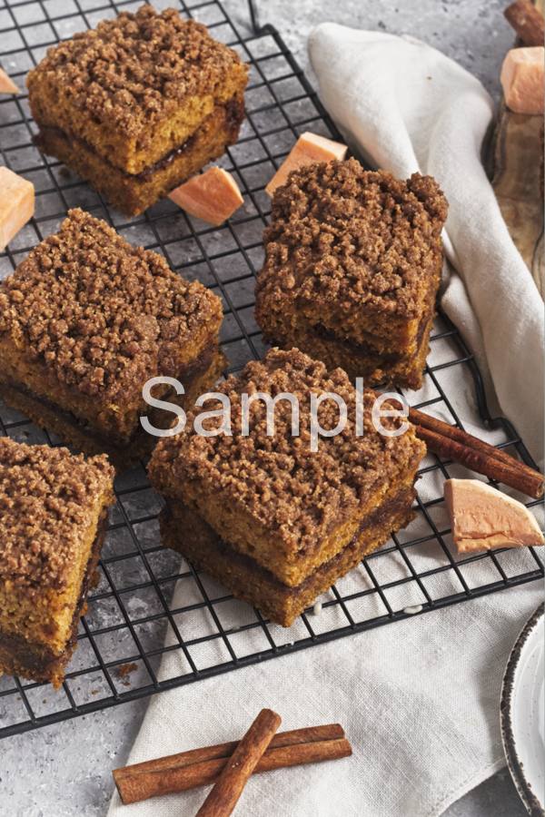 Sweet Potato Swirl Coffee Cake - Set 2
