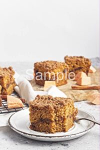 Sweet Potato Swirl Coffee Cake - Set 2