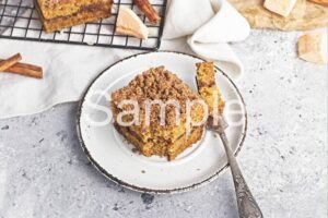Sweet Potato Swirl Coffee Cake - Set 2