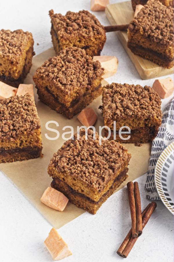 Sweet Potato Swirl Coffee Cake - Set 3