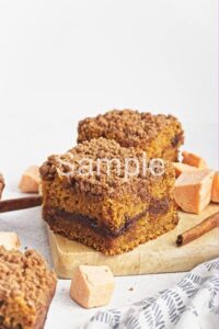 Sweet Potato Swirl Coffee Cake - Set 3