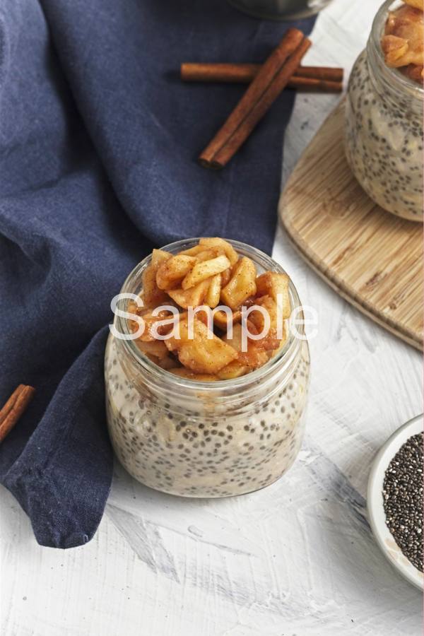 Apple Pie Overnight Oats - Set 3