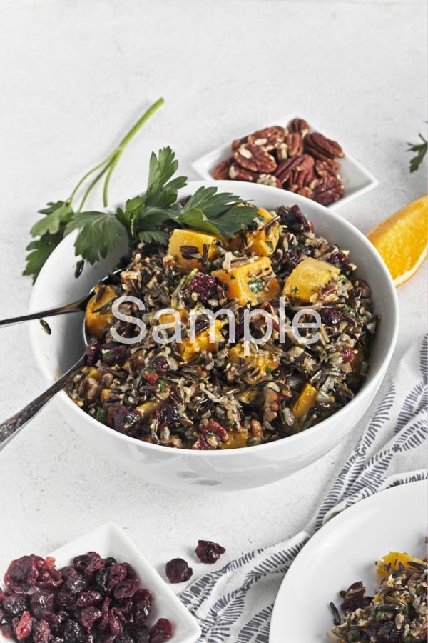 Butternut Wild Rice Salad - Set 1