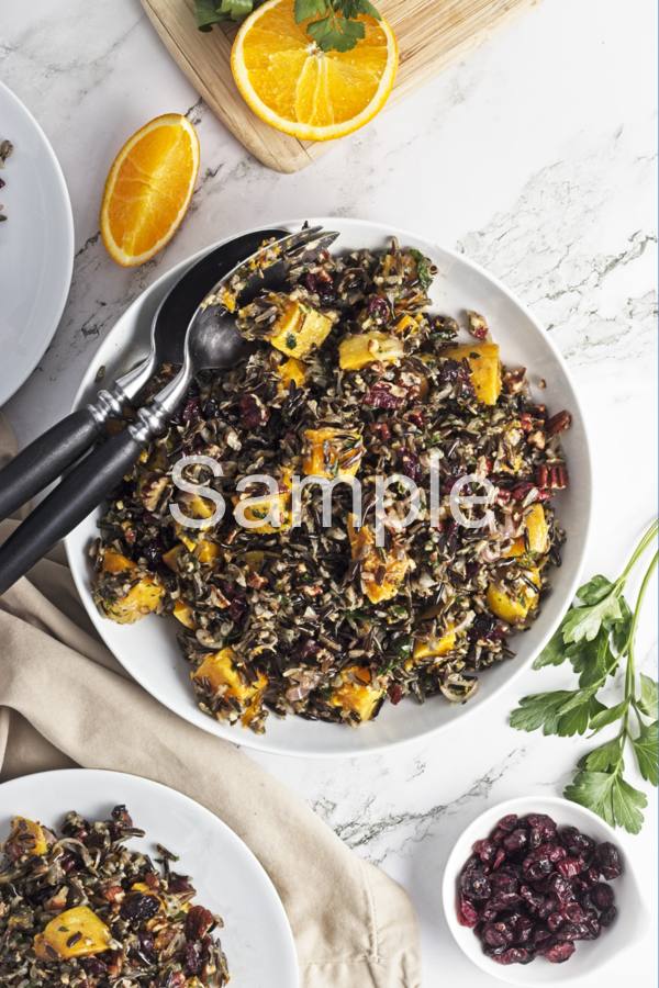 Butternut Wild Rice Salad - Set 2
