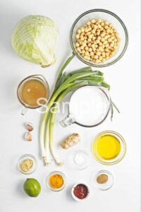 Coconut Braised Cabbage - Set 1