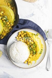 Coconut Braised Cabbage - Set 1