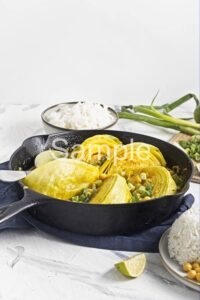 Coconut Braised Cabbage - Set 1