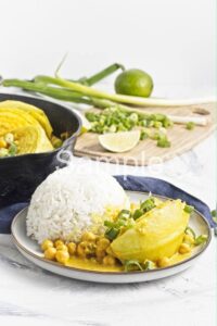 Coconut Braised Cabbage - Set 1