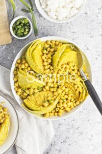 Coconut Braised Cabbage - Set 4