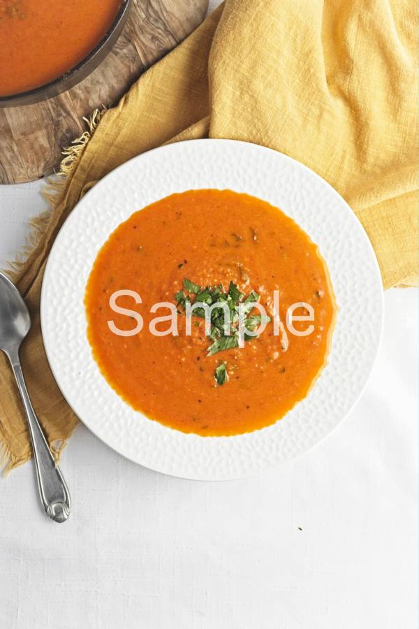 Roasted Red Pepper Soup - Set 1