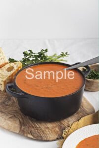 Roasted Red Pepper Soup - Set 1