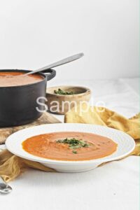 Roasted Red Pepper Soup - Set 1
