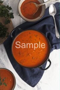 Roasted Red Pepper Soup - Set 2