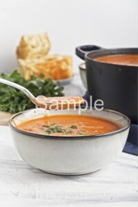 Roasted Red Pepper Soup - Set 2