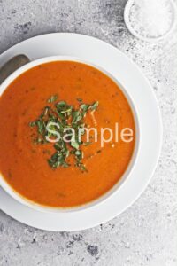 Roasted Red Pepper Soup - Set 3