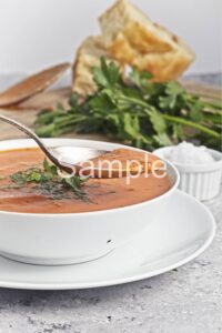 Roasted Red Pepper Soup - Set 3