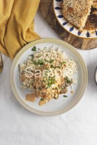 Sesame Crusted Roasted Cauliflower - Set 1