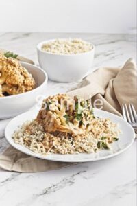 Sesame Crusted Roasted Cauliflower - Set 3