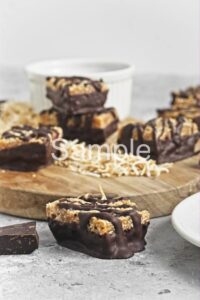 Samoa Cookie Bars - Set 4