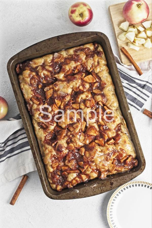 Apple Fritter Focaccia - Set 1