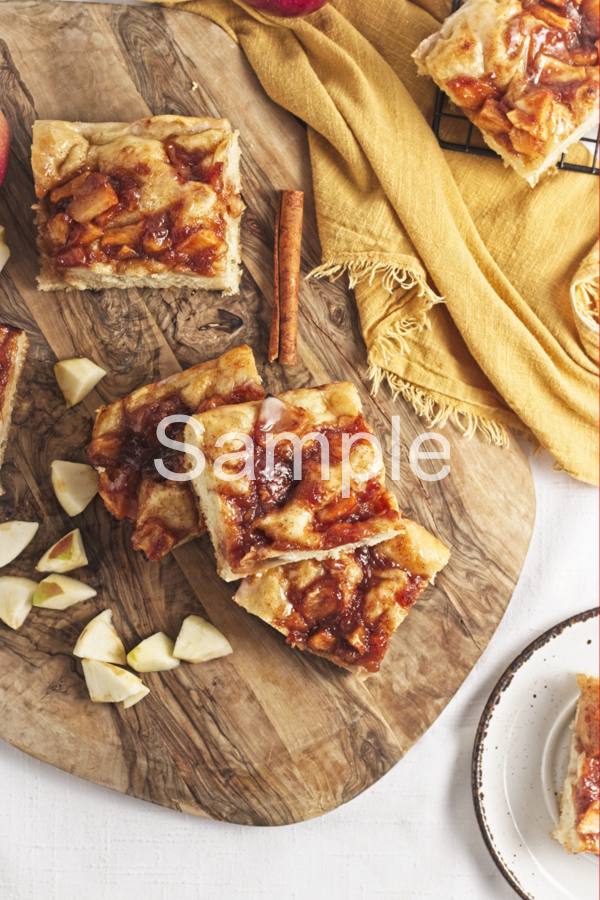 Apple Fritter Focaccia - Set 5