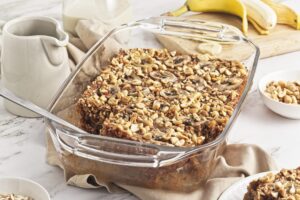 PB Banana Baked Oatmeal - Set 2