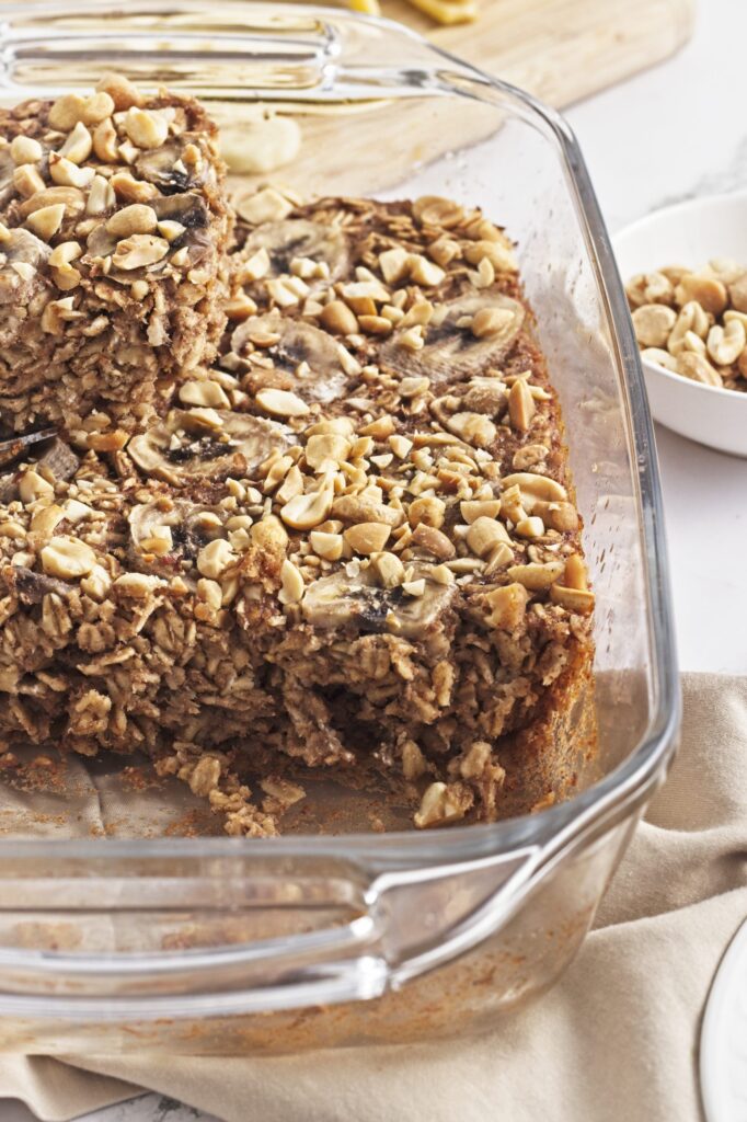 PB Banana Baked Oatmeal - Set 2