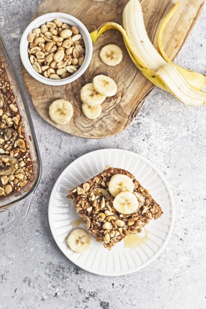 PB Banana Baked Oatmeal - Set 4