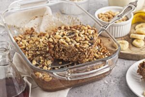 PB Banana Baked Oatmeal - Set 4