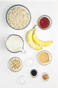 PB Banana Baked Oatmeal - Set 2