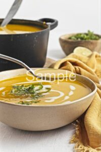 Spicy Red Kuri Soup - Set 1