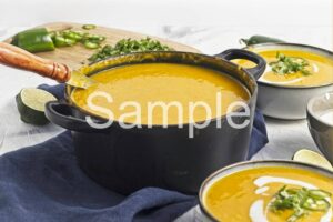 Spicy Red Kuri Soup - Set 2