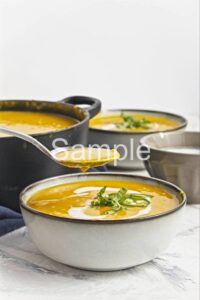 Spicy Red Kuri Soup - Set 2