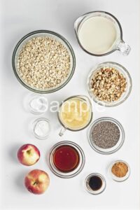 Apple Walnut Baked Oatmeal - Set 1