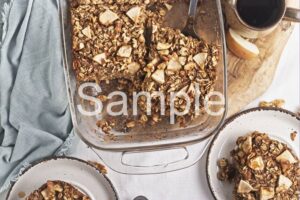 Apple Walnut Baked Oatmeal - Set 4