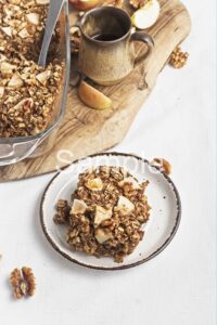 Apple Walnut Baked Oatmeal - Set 4