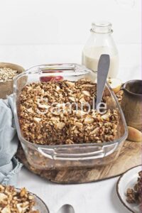 Apple Walnut Baked Oatmeal - Set 4