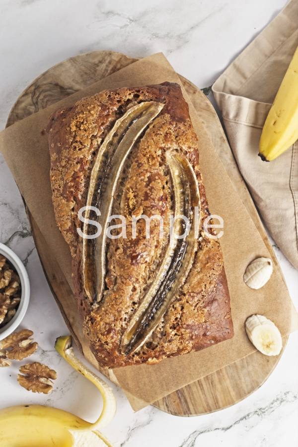 Egg-free Banana Bread - PLR