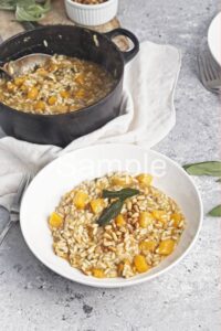 Butternut Risotto - PLR