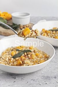Butternut Risotto - PLR