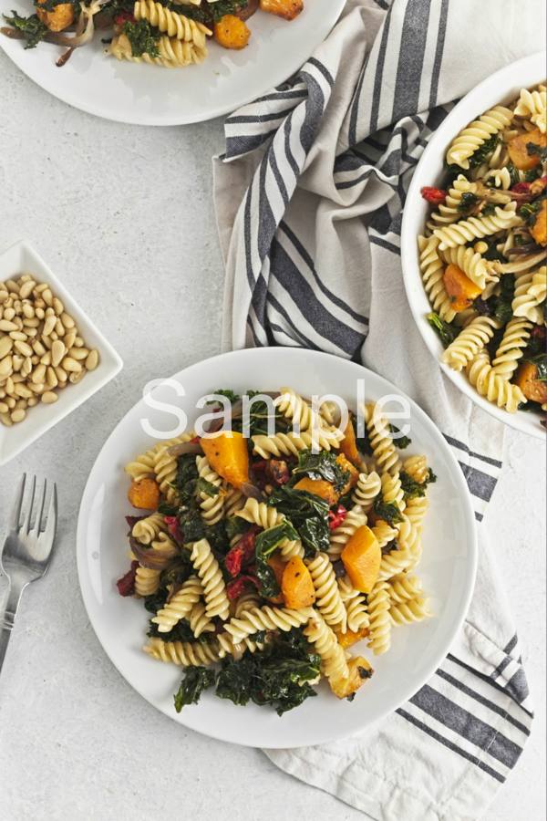 Butternut and Kale Pasta - Set 5